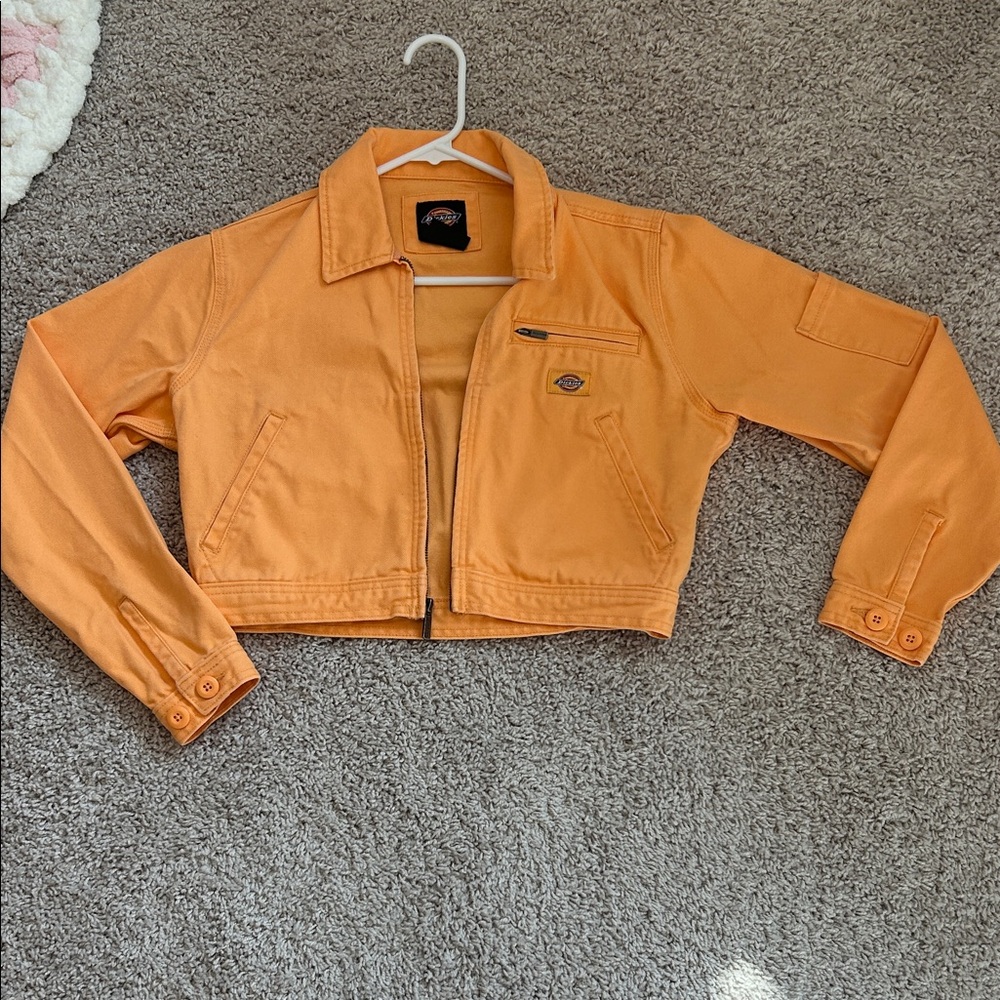 Dickies Bright Orange Cropped Jacket